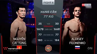 Trận đấu  Nguyễn Cát Tùng vs Aleksey Filonenko | Cúp MMA Việt Nam 2021