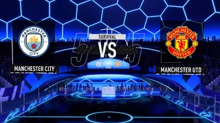 FIFA 23 VOLTA Football House Rules (Survival) - Manchester Derby (Manchester City Vs Manchester Utd)