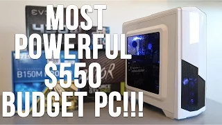 Best $550 Budget Gaming PC Build Skylake GTX 1060 (w/ Benchmarks)