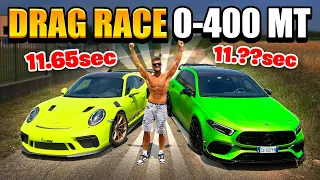 AMG A45s vs PORSCHE GT3 RS 🔥 Sfida Finale col cronometro ( inaspettato 😳)