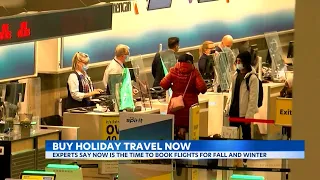 Looking to book a flight for the holidays? Airline experts say now is the time!