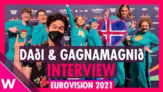 Daði og Gagnamagnið "10 Years" (Iceland) Interview @ Eurovision 2021 second rehearsal