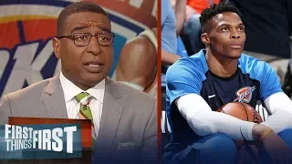 Westbrook's Thunder lose Game 4 to Blazers — Cris and Nick react | NBA | FIRST THINGS FIRST