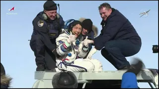 Christina Koch Comes Home: Soyuz MS-13 Undocking & Landing