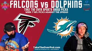 Atlanta Falcons vs Miami Dolphins NFL Week 7 Picks | NFL Picks Against The Spread