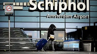 Storm Poly: Hundreds of flights grounded at Schiphol Airport as freak summer storm hits Netherlands