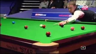 World Snooker Championship 2012 Last Frame J Higgins   S Hendry