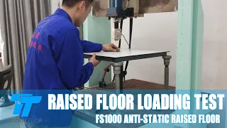 Anti-static Raised Floor Loading Capacity Test--Titanflor