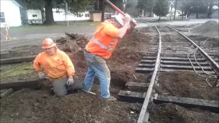 "I've been working on the railroad"