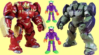 Hulk Hulkbuster Vs. Hulkbuster | The Joker Controls Hulk Robot | Batman Rescue Mission