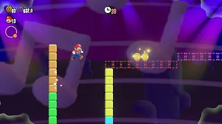 Super Mario Bros. Wonder - Fluff-Puff Peaks Special Climb to the Beat [Switch]