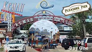 Coastin' Thru Texas March 2023 | Day One: KEMAH BOARDWALK & GALVESTON ISLAND HISTORIC PLEASURE PIER