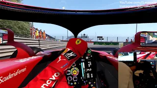 F1 2018 POV with Sim Dashboard