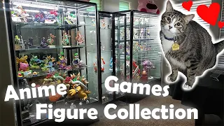 Can cats own stuff?? anime & video game figure collection