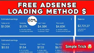 Adsense Loading - 1500$/Day | Adsense Loading Full Course and loading kaise karte hai | #blogging
