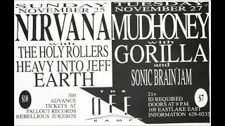 Nirvana - Spank Thru - The Off Ramp, Seattle, WA - 11/25/90 (Pitch/speed fixed)