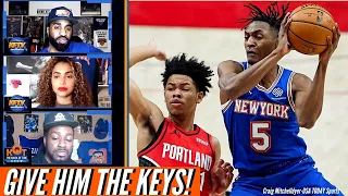 Immanuel Quickley CATCHES FIRE! Knicks Fall To The Blazers | Analysis & Reaction