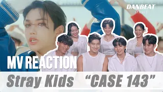 Stray Kids(스트레이 키즈) - "CASE 143" M/V REACTION - DANBEAT STUDIO