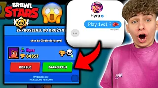 NAPISAŁEM do 50 NAJLEPSZYCH GRACZY na ŚWIECIE żeby ZAGRALI ZE MNĄ 1 VS 1 w BRAWL STARS...🥊