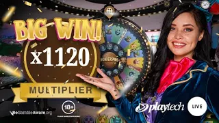 Adventures Beyond Wonderland Live x1120 Big Win Multiplier