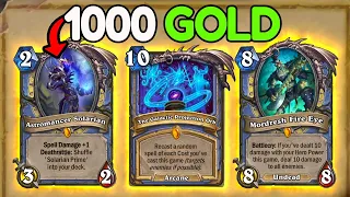 Hearthstone Arena, but its an auction