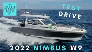 Nimbus W9 - TEST DRIVE this modern sports cruiser/weekender