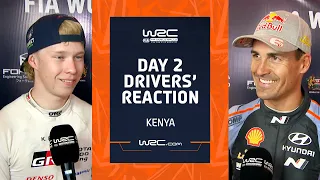 Day 2 Drivers’ Reaction | WRC Safari Rally Kenya 2023
