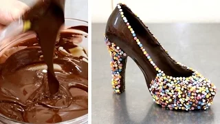 How To Temper Chocolate At Home/How To Make a Chocolate Shoe