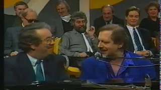 Ramses Shaffy en Louis van Dijk bij Mies Bouwman (1986)