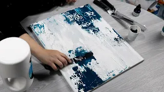 (132) Easy Abstract Acrylic Painting, DIY Your Own Wall Art