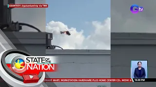 Helicopter, nasunog at bumagsak sa apartment; 2 patay | SONA