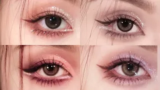Soft Cut Crease Eye Makeup - 4 Sexy & Romantic Styles | Step by Step Tutorial by 造孽小猪.