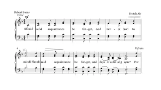 Auld Lang Syne - One-Man-Choir acappella by Ferdinand Häußler