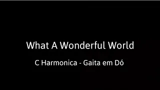 🎶 What A Wonderful World - Louis Armstrong (Harmonica Tab - na Gaita com Tablatura)