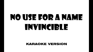 No Use For a Name - Invincible (Karaoke version)