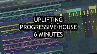 MAKE UPLIFTING MUSIC IN 6 MINUTES [FL STUDIO]