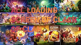 All Loading  screen of clash of clans #supercell #clashofclans #youtube #youtubegaming