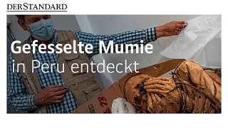 Mindestens 800 Jahre alte gefesselte Mumie gefunden