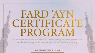 Fard 'Ayn Certificate Course: Ep 4 'Aqida 101 - Epistemology (How do we know what we know?) Part 2