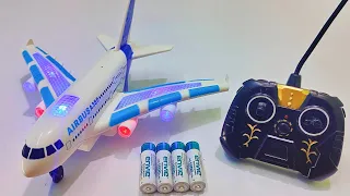 Rechargeable Rc Airbus A380 Unboxing | Rc Airplane | Airplane A380 | Airbus | Rc Plane  | Airplane