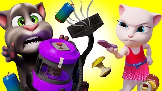 Talking Tom 😉 Master of Trash 🐭 ゴミのヌシ 🐭 New Episode 新エピソード ⭐ Funny episodes | Super Toons TV アニメ