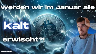 Bitcoin: Darum ist eine heftige Korrektur im Januar in den Karten
