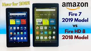 Amazon Fire 7 (New 2019 Model) vs Fire HD 8 (2018 Model) - Which is Better?