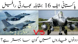 F-16 vs Rafale 2019 | Pakistani fighter jet vs Indian fighter jet | Discover the place