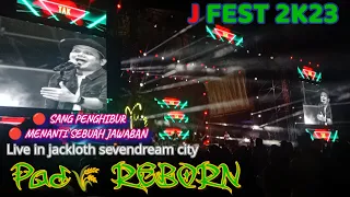 konser padi reborn J-FEST 2023|suaranya vocalnya masih sama seperti yang dulu gak ada bedanya