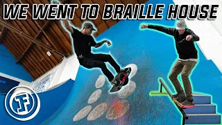 ONEWHEELS AT THE BRAILLE HOUSE | Braille Skate trip pt. 1