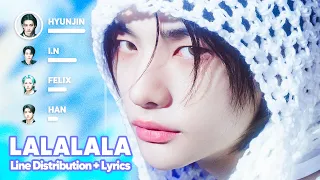 Stray Kids - LALALALA (락(樂)) (Line Distribution + Lyrics Karaoke) PATREON REQUESTED