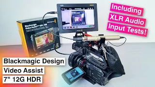 The solution to all my video production problems - Blackmagic Design Video Assist 7" 12G HDR