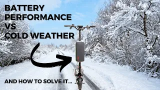 What happens to E-Scooter Battery in Cold Weather and How to solve it
