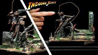 Creating a miniature of indiana jones (Diorama)